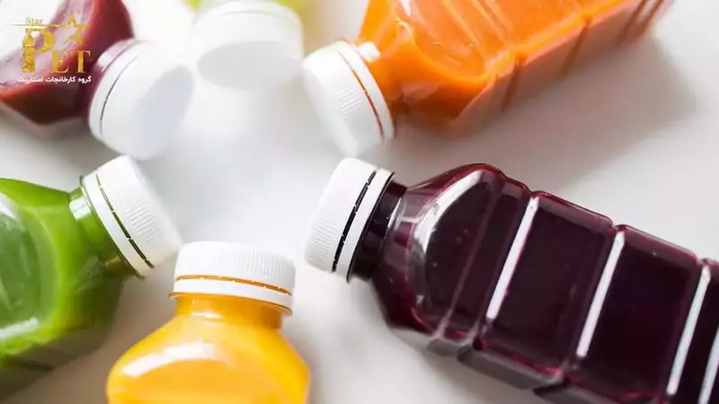 بطری های پلاستیکی مناسب برای آب میوه طبیعی