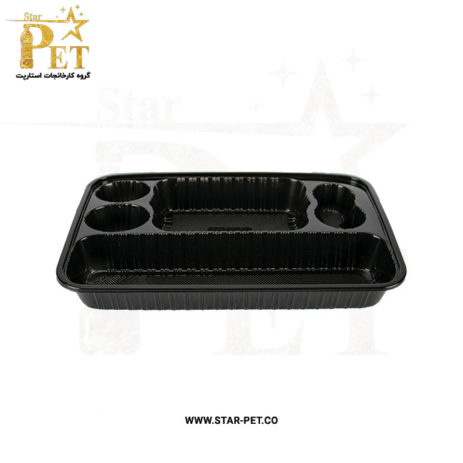 دیس یکبار مصرف پنج خانه افرا