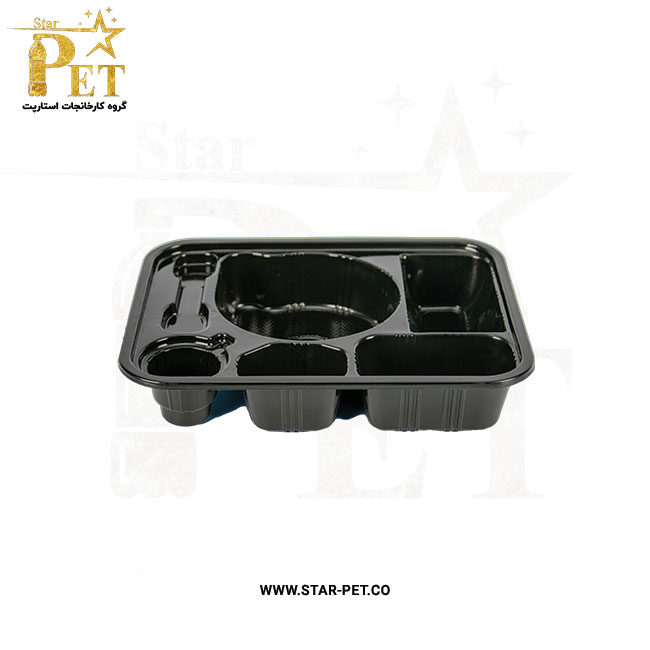 ظرف یکبار مصرف همبرگری گیشا