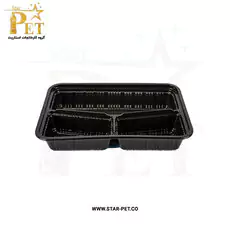 ظرف یکبار مصرف سه خانه برنا